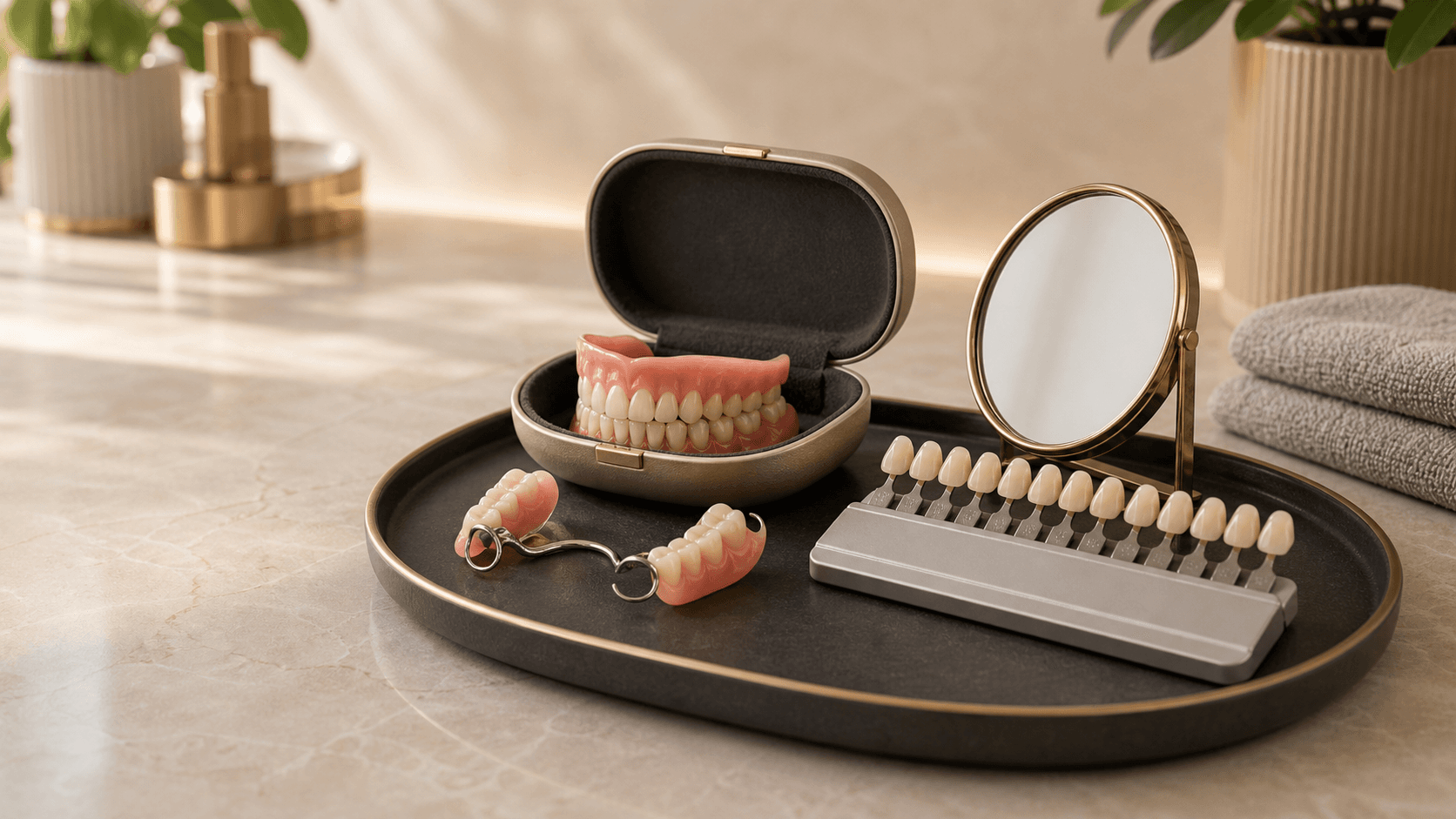 Denture consultation model at Uniq Dentistry